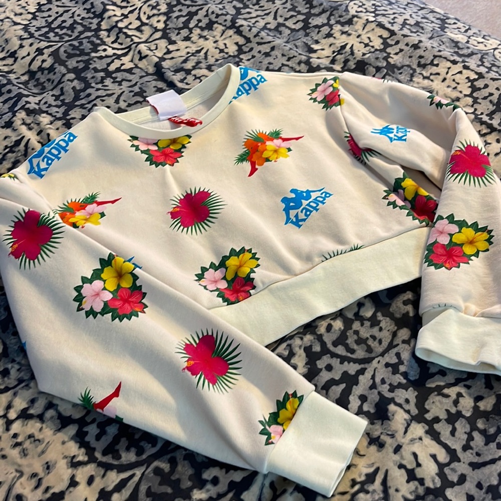 Kappa cropped sweatshirt